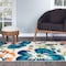 World Rug Gallery Geometric Bohemian Indoor/Outdoor Runner Rug 2'x7' Multi Runner Rug 5566MULTI2X7 - alternate 7